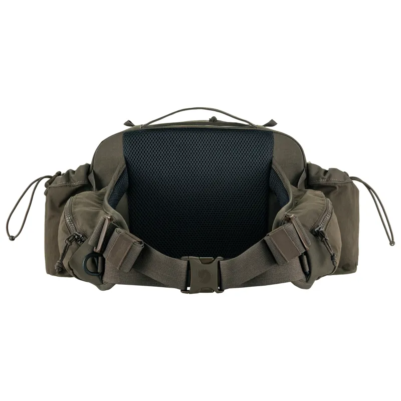 Fjallraven Singi Hip Pack 10 in Dark Olive-2